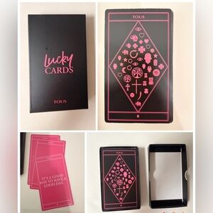 Tous Lucky Cards Set | Rare Collectible Motivational Cards by Tous